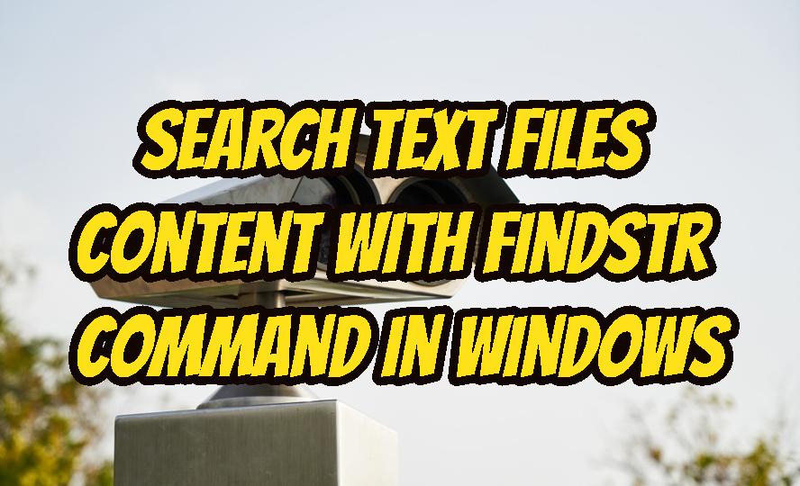windows command prompt search all files for text